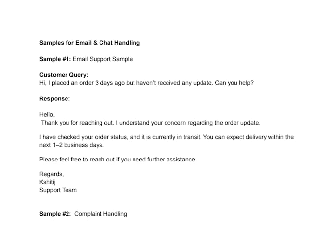 be your ecommerce customer support VA